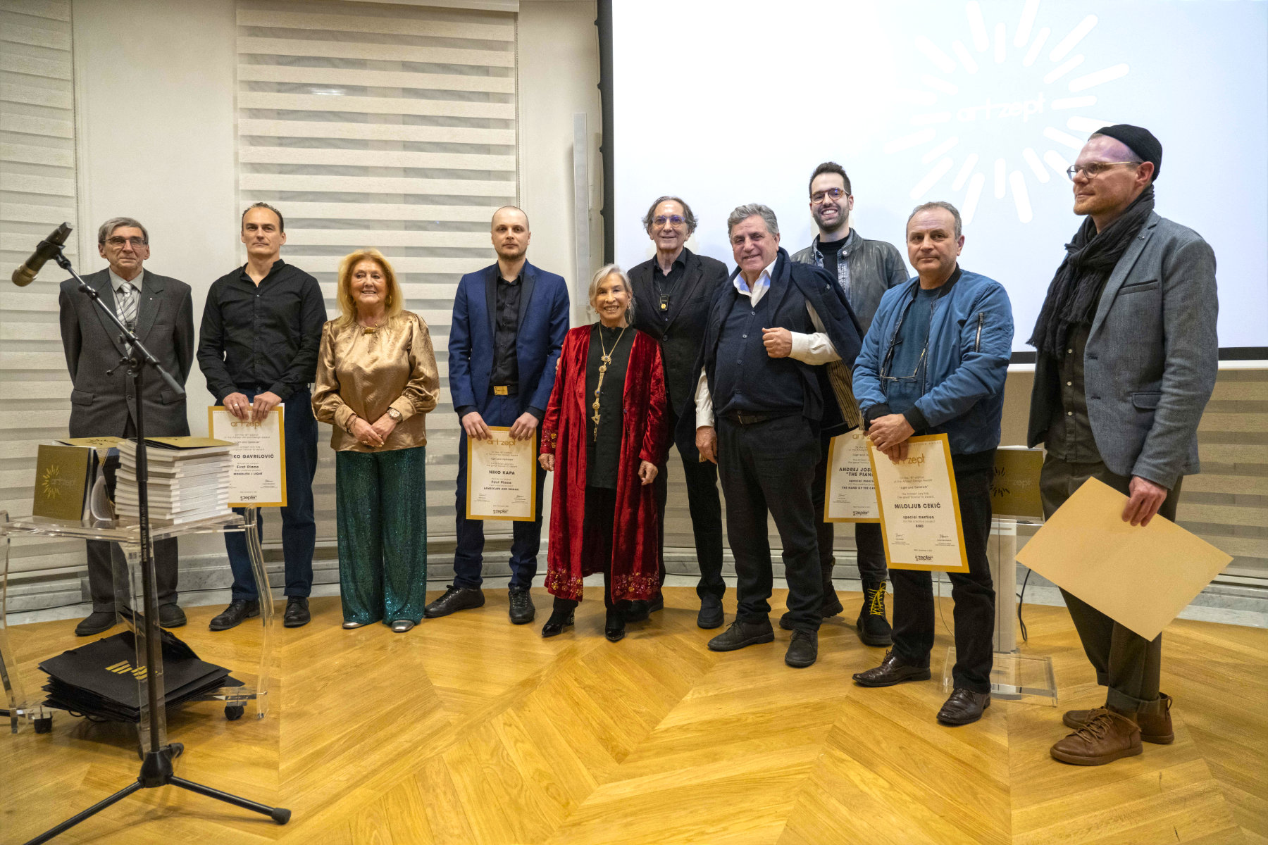 Artzept Awarding Ceremony ArtPalace Madlena Belgrade
