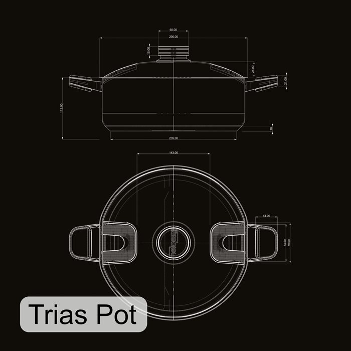 Trias Pot 13