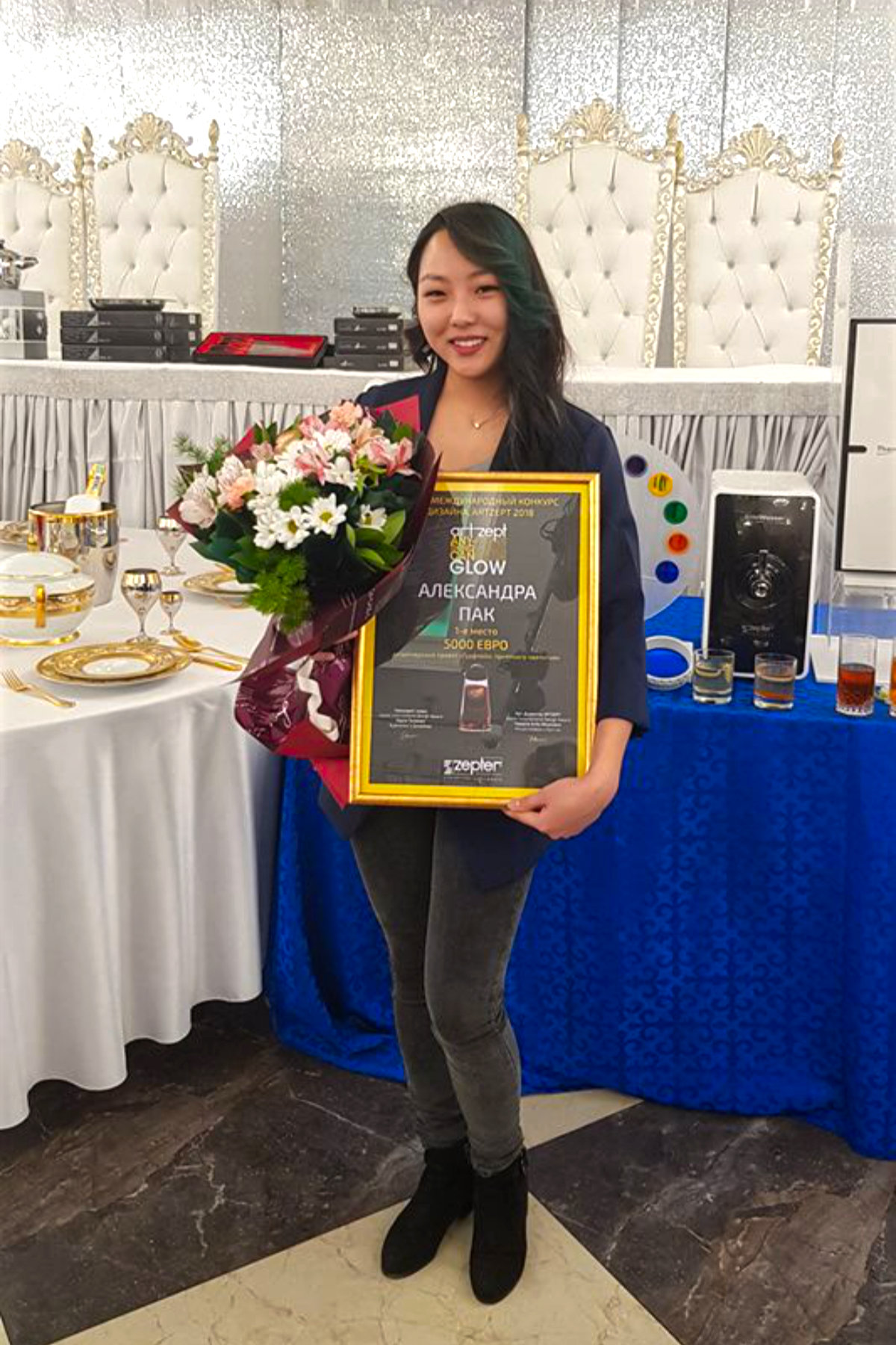 Artzept Awarding ceremony Zepter Kazakhstan